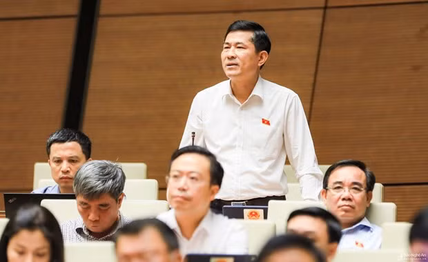 Đại biểu Thái Văn Thành, đoàn Đại biểu Quốc hội tỉnh Nghệ An. (Ảnh: dbndnghean.vn)