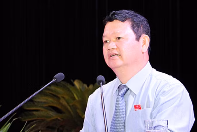 Bị can Nguyễn Văn Vịnh khi đương chức. Ảnh: Báo Lào Cai