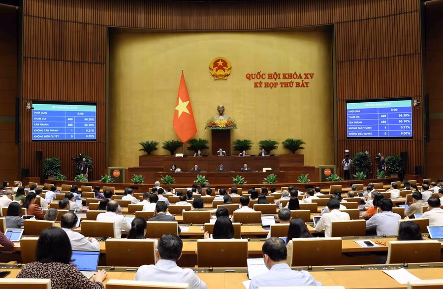 Trong ngày làm việc thứ ba, 22/5, Ủy ban Thường vụ Quốc hội sẽ trình Quốc hội dự thảo Nghị quyết bầu Chủ tịch nước. (Ảnh: TTXVN) Trong ngày làm việc thứ ba, 22/5, Ủy ban Thường vụ Quốc hội sẽ trình Quốc hội dự thảo Nghị quyết bầu Chủ tịch nước. (Ảnh: TTXVN)