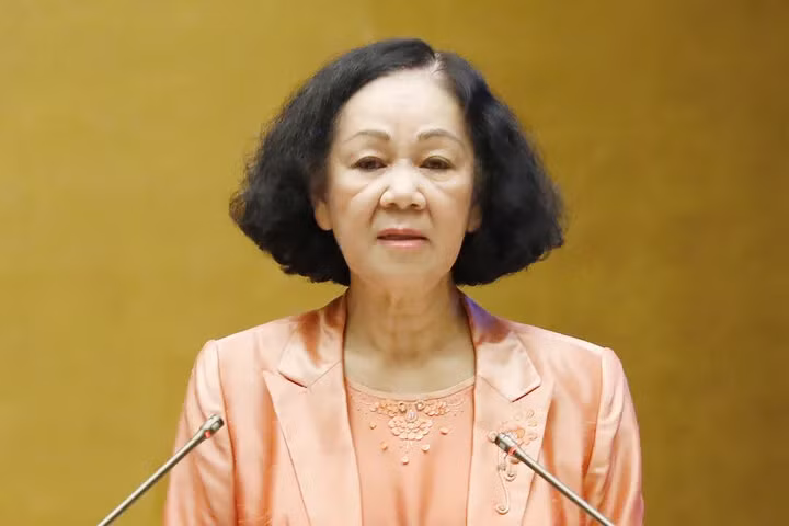 Bà Trương Thị Mai.