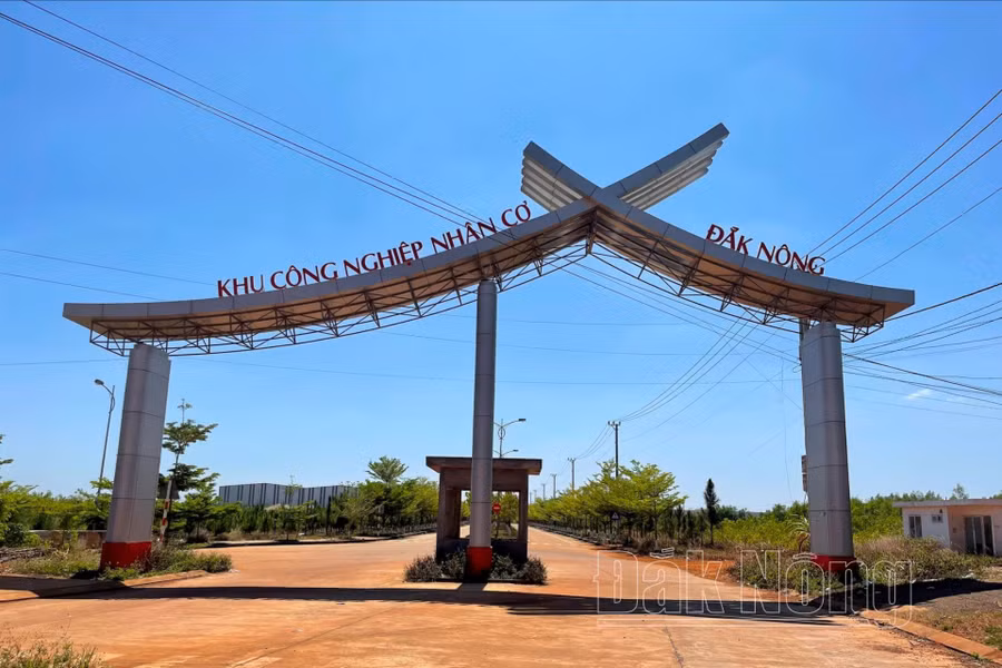 Dự án KCN Nhân Cơ hiện đã được giải ngân hơn 873 tỷ đồng