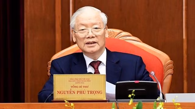 Tổng Bí thư Nguyễn Phú Trọng. Ảnh: Gia Hân Tổng Bí thư Nguyễn Phú Trọng. Ảnh: Gia Hân