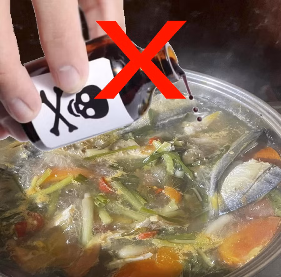 Đổ thuốc độc vào nồi canh. Ảnh minh họa: Duy Tuấn