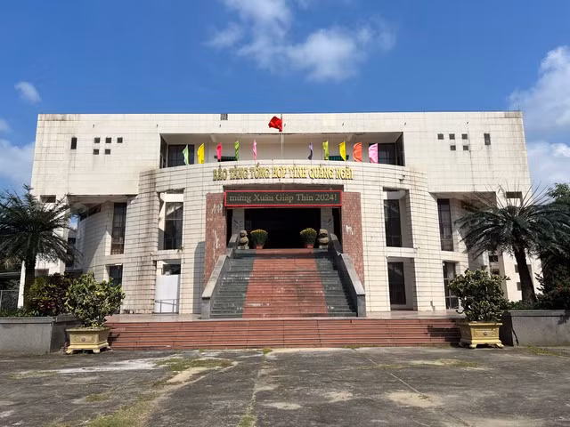 Bảo tàng tổng hợp tỉnh Quảng Ngãi. Ảnh: T.Trực