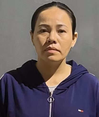 Bị can Nguyễn Thị Hồng Bích. CÔNG AN ĐỒNG NAI CUNG CẤP