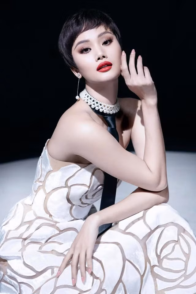 Hương Ly đặt mục tiêu vào top 3 Miss Universe Vietnam. Ảnh: FBNV
