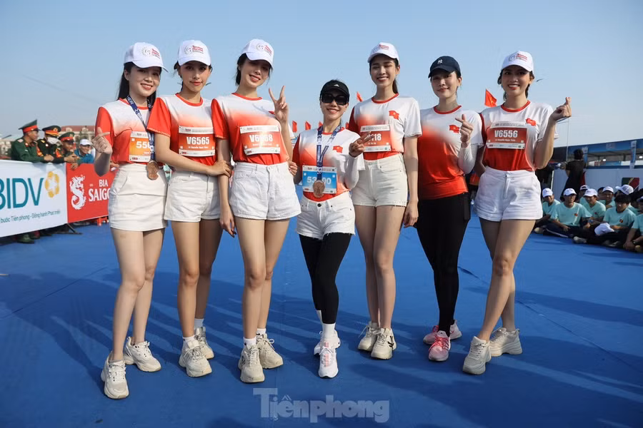 Các hoa hậu, á hậu và người đẹp Hoa hậu Việt Nam cổ vũ tinh thần của vận động viên, đồng thời họ nhận lại tinh thần thể thao, lạc quan, sự nỗ lực vượt qua chính mình, chinh phục những thử thách trong cuộc sống.