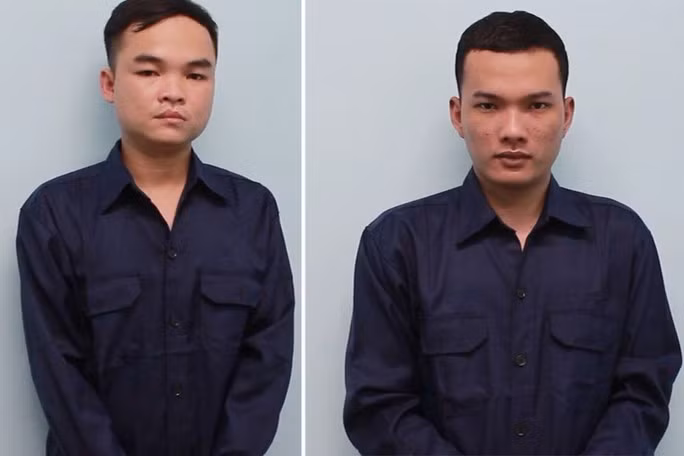 Chân dung 2 người đàn ông cướp tài sản ở TP HCM - Ảnh 1. Hai đối tượng bị bắt