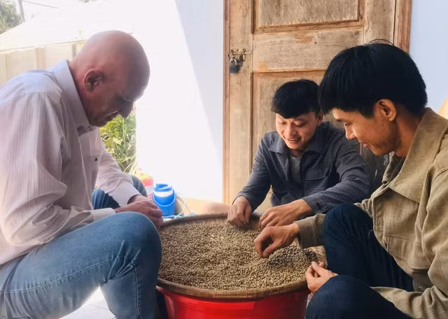 Bỏ học đại học, chàng trai đổi đời nhờ nông nghiệp hữu cơ - Ảnh 2. Tiêu Đắk Lắk trồng theo hướng hữu cơ được người nước ngoài ưa chuộng. Ảnh: NVCC