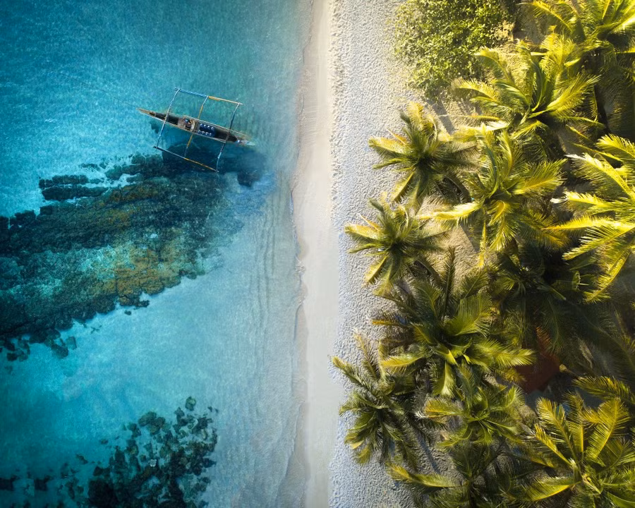 Vẻ đẹp hoang sơ trên đảo Siargao. (Nguồn ảnh: Cntraveler)