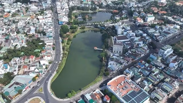 Bảo Lộc là đô thị loại 3 từ tháng 7.1994. Ảnh LÂM VIÊN