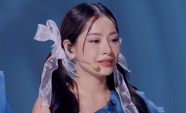 Chi Pu thừa nhận hành trình tham gia show âm nhạc đình đám xứ Trung là điều không hề dễ dàng với mình. ẢNH CHỤP MÀN HÌNH