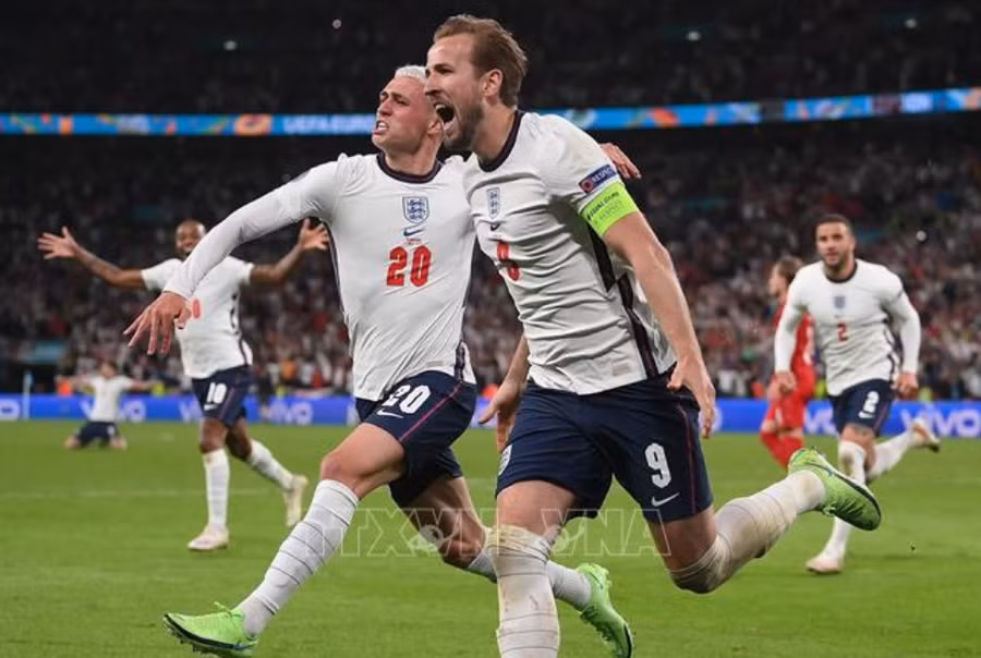 Tuyển Anh được đánh giá cao tại EURO 2024. Ảnh: AFP/TTXVN Tuyển Anh được đánh giá cao tại EURO 2024. Ảnh: AFP/TTXVN