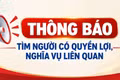 Tìm người liên quan vụ cho vay lãi nặng tại phường Diên Hồng