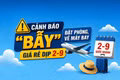 Cảnh báo “bẫy” đặt phòng, vé máy bay giá rẻ dịp 2-9