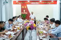 Phó Bí thư Thường trực Tỉnh ủy Rah Lan Chung làm việc với Ban Thường vụ Đảng ủy phường Quy Nhơn Tây