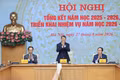 Thủ tướng Chính Phủ chủ trì hội nghị trực tuyến triển khai nhiệm vụ năm học 2026-2027
