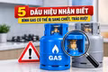 5 dấu hiệu nhận biết bình gas có thể bị sang chiết, tráo ruột