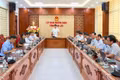 Phó Chủ tịch UBND tỉnh Lâm Hải Giang chủ trì cuộc họp về sắp xếp các cơ sở giáo dục