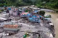 Thiệt hại sau lũ quét tại Nuwakot, Nepal. Ảnh: ANI/TTXVN phát