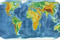 Bản đồ thế giới mới dựa trên phép chiếu Equal Earth. Ảnh: Equal Earth