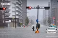 Ngập lụt nghiêm trọng tại Nagoya, Nhật Bản sau những trận mưa lớn ngày 8-9. Ảnh: The Nation/Facebook WorldForumTh