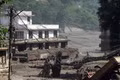 Khu vực bị tàn phá do lũ quét tại huyện Rasuwa, Nepal, ngày 26-8-2026. Ảnh: ANI/TTXVN phát