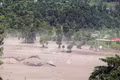 Khu vực bị tàn phá do lũ quét cuốn theo bùn đất tại huyện Rasuwa, Nepal, ngày 26-8-2026. Ảnh: ANI/TTXVN phát