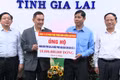Công ty Cổ phần Thực phẩm Dinh dưỡng Nutifood hỗ trợ tỉnh Gia Lai 10 tỷ đồng khắc phục hậu quả bão số 13.