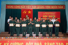 Đoàn Kinh tế - Quốc phòng 75 tổng kết 10 năm thực hiện công tác dân vận 