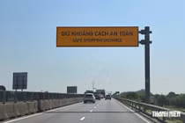 Xử phạt lỗi không giữ khoảng cách trên cao tốc cần có lộ trình