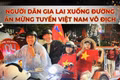 Người dân Gia Lai xuống đường ăn mừng tuyển Việt Nam vô địch