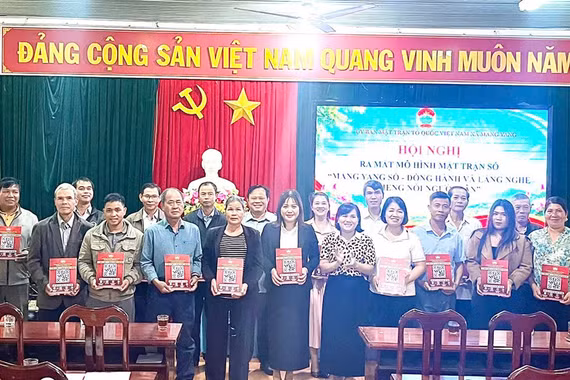 Ra mắt mô hình “Mang Yang số - Đồng hành và lắng nghe tiếng nói người dân”