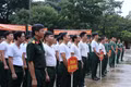 Cán bộ, chiến sĩ Quân đoàn 34 tham gia hoạt động đi bộ toàn quốc “Cùng Việt Nam tiến bước”