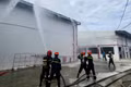 Thực tập phương án chữa cháy, cứu nạn cứu hộ tại Công ty TNHH may Hoài Sơn (phường Hoài Nhơn Bắc, tỉnh Gia Lai).