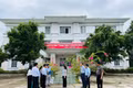 Đoàn giám sát khảo sát thực tế tại trụ sở phường An Phước (cũ). Ảnh: N.H