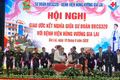Sư đoàn 320 và Bệnh viện Hùng Vương ký quy chế kết nghĩa