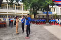 Tuyên truyền pháp luật cho học sinh.
