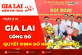Điểm tin trưa: Gia Lai công bố quyết định bổ nhiệm 4 cán bộ