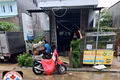 Hiện trường xảy ra vụ tai nạn.
