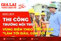 Toàn cảnh Gia Lai 24h: Thi công trường nội trú vùng biên theo tinh thần “làm tới đâu, gọn tới đó”