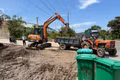 Khắc phục tình trạng đất cát dồn đọng trên QL 19