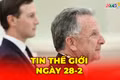 Tin thế giới ngày 28-2: Tổng thống Ukraine nhận định thời điểm có thể kết thúc cuộc chiến với Nga