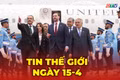 Tin thế giới ngày 15-4: Ông Trump tiết lộ: Đàm phán Mỹ - Iran có thể nối lại trong 2 ngày tới 