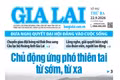 Báo Gia Lai số thứ ba ngày 22-9-2026