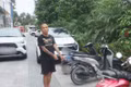 Bắt đối tượng cả gan trộm xe tại địa điểm tiếp dân của Công an phường