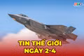 Tin thế giới ngày 2-4: Iran phóng hơn 100 tên lửa hạng nặng và máy bay không người lái tấn công mục tiêu quân sự Mỹ và Israel