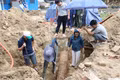 Phát hiện súng thần công dài gần 3 m tại thành Điện Hải