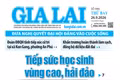 Báo Gia Lai số thứ bảy ngày 26-9-2026
