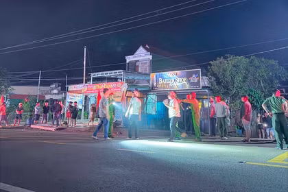 Nam thanh niên đi xe máy tông vỉa hè, tử vong trên quốc lộ 19